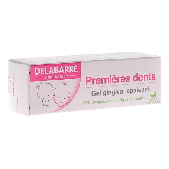 Gel gingival premières dents Delabarre - tube de 20 g