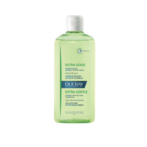 Extra-doux shampooing traitant dermo-protecteur Ducray - flacon de 400 ml