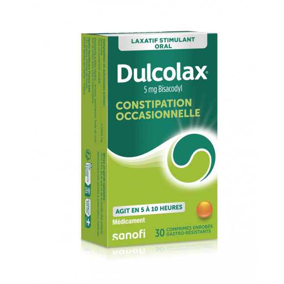 Dulcolax 5mg - 30 comprimés enrobés