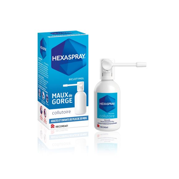 Hexaspray collutoire en flacon pressurisé Bouchara-Recordati - flacon de 30 g