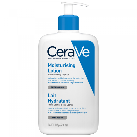 Lait hydratant CeraVe - flacon de 473 ml