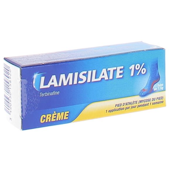 Lamisilate 1% crème - tube de 7,5g