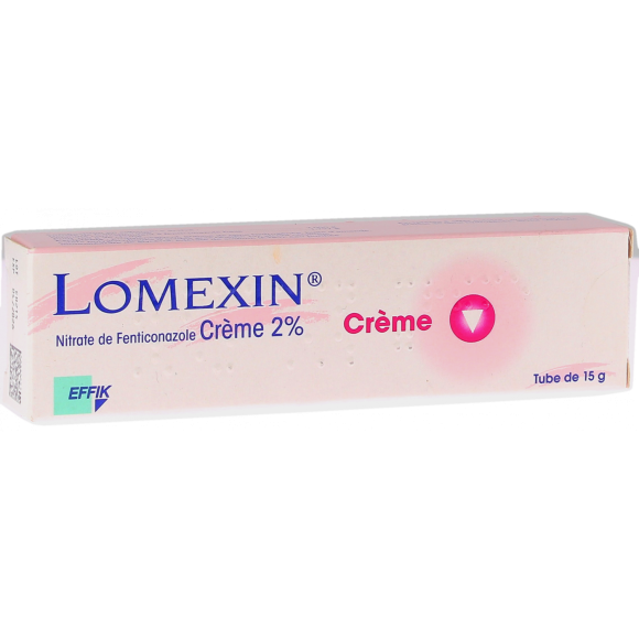 Lomexin 2% crème - tube de 15 g