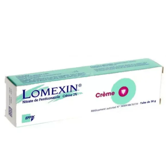 Lomexin 2% crème - tube de 30 g