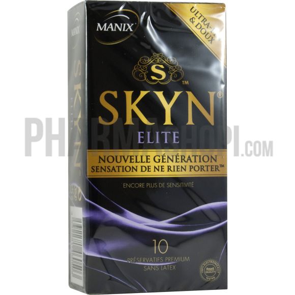 Préservatifs Manix Skyn élite sensation de ne rien porter - 10 préservatifs