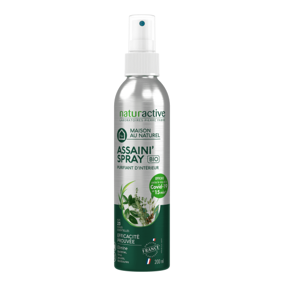 Assaini'spray aux huiles essentielles BIO Naturactive - spray de 200 ml