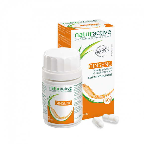 Elusanes Ginseng Naturactive - boîte de 60 gélules