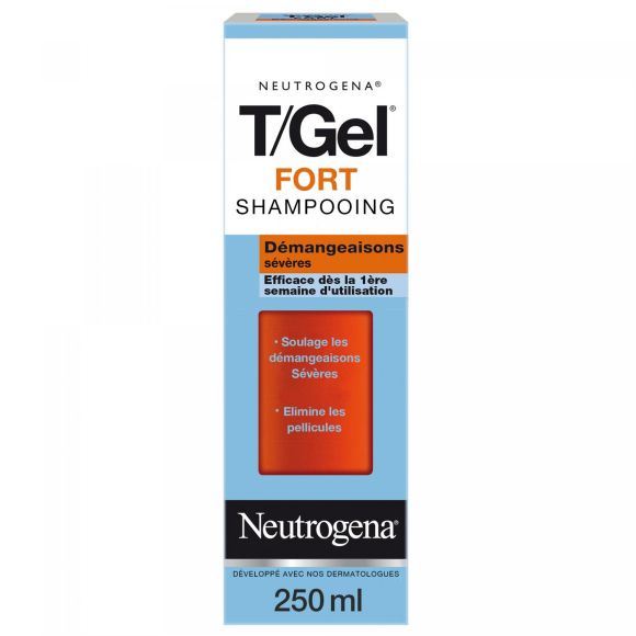 T/Gel fort shampooing démangeaisons sévères Neutrogena - flacon de 250 ml