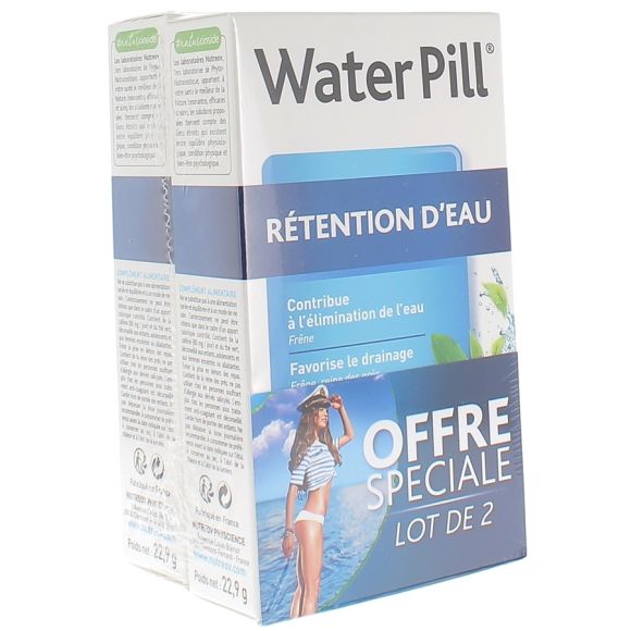 Water pill rétention d'eau Nutreov - Offre spéciale  lot de 2 boites de 30 comprimés