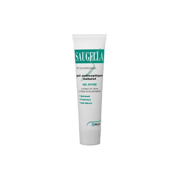 Gel antiseptique naturel intime Saugella - tube de 30 ml