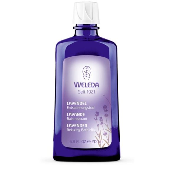 Bain relaxant à la lavande Weleda - flacon de 200 ml